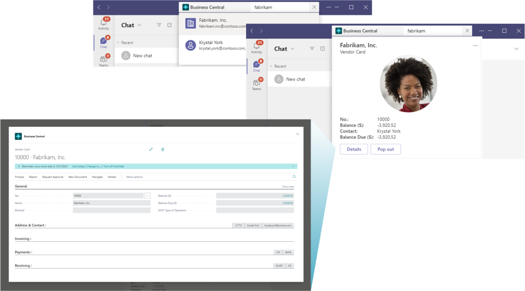 wymagania systemowe Dynamics 365 business central