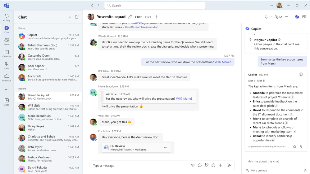 time based prompts microsoft teams