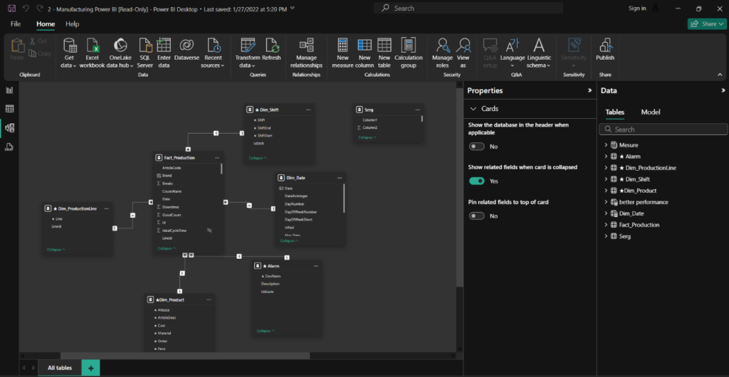 tryb ciemny w power bi