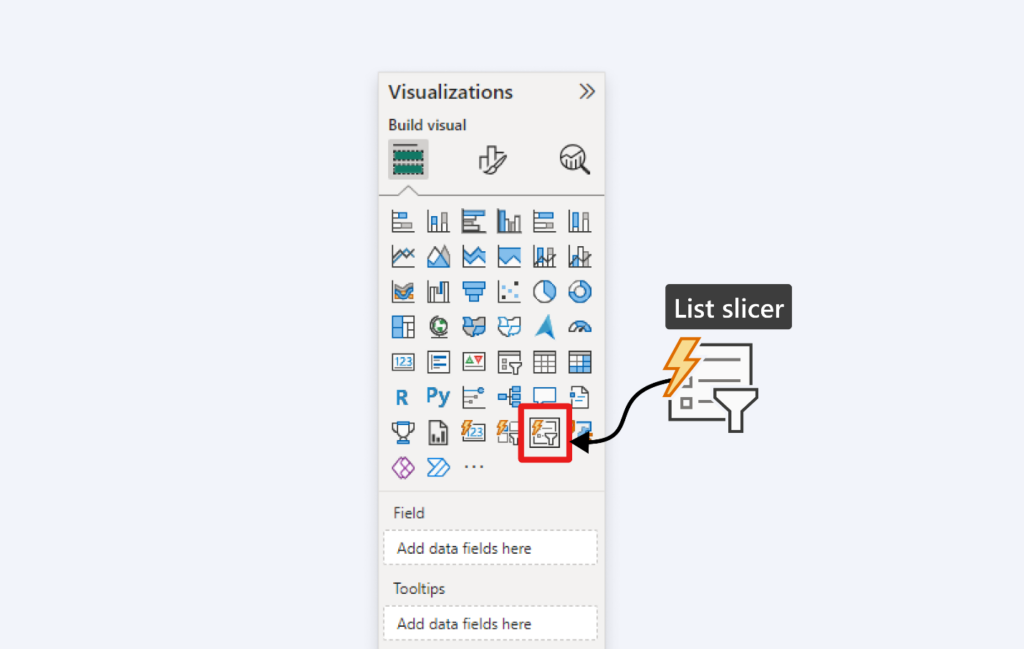 list slicer w power bi co to