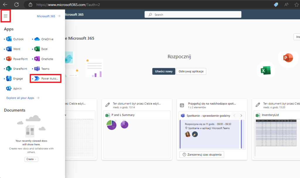 power automate jak zacząć