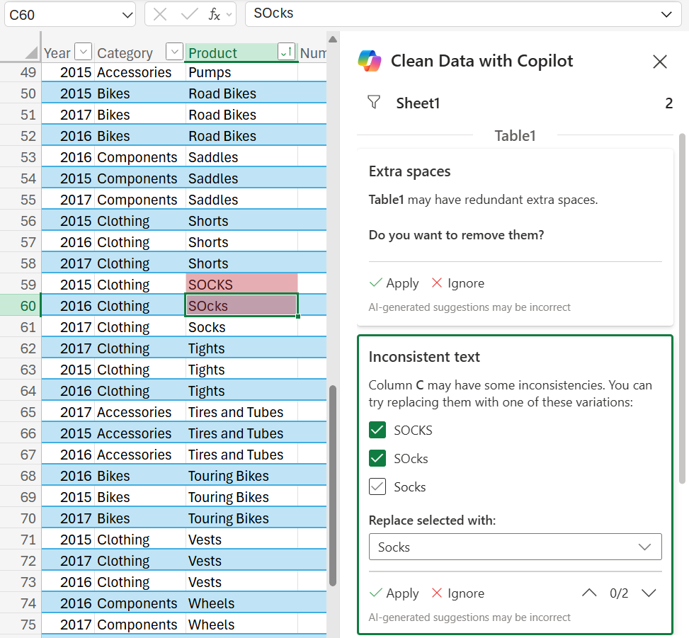 Microsoft Excel Copilot