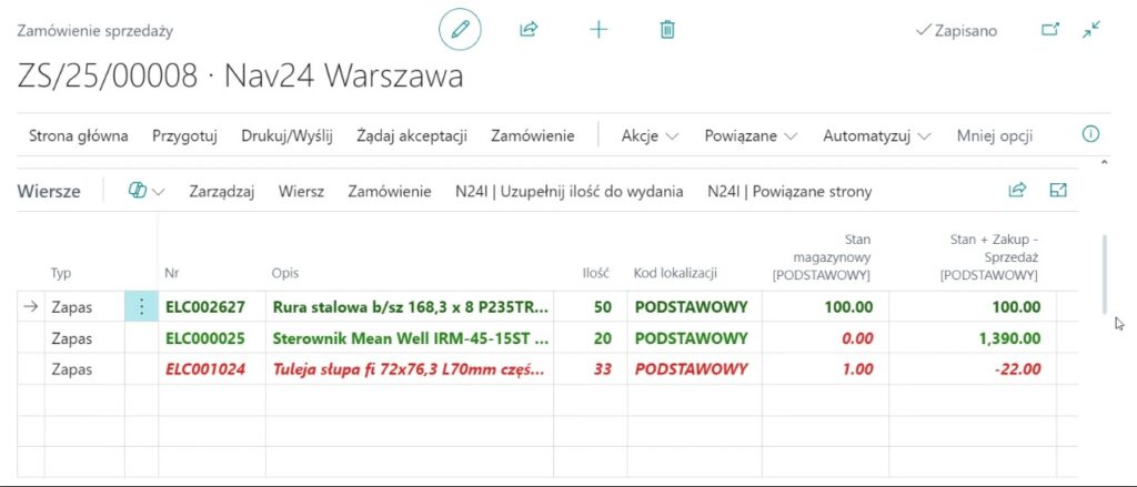 funkcjonalności advanced inventory