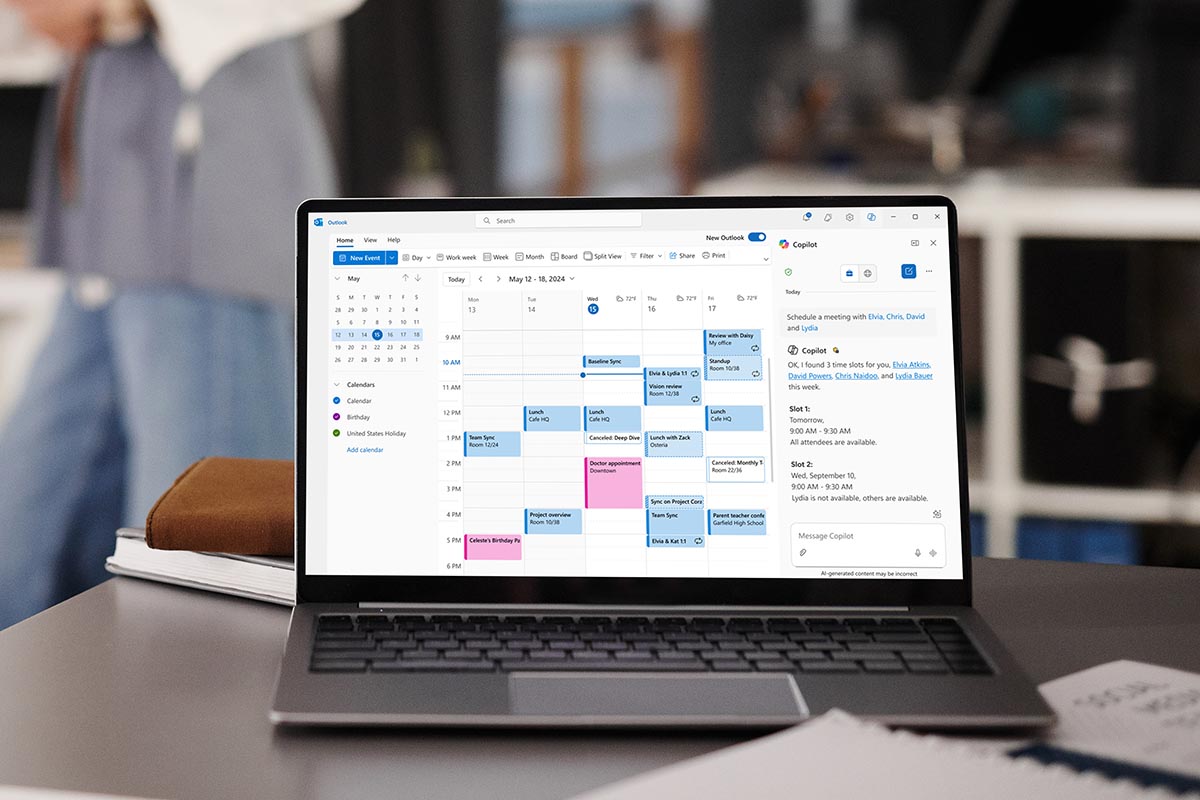 Microsoft 365 outlook i copilot