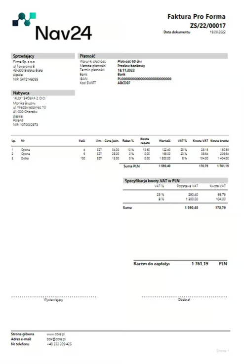 rozszerzenia business central dla finansow