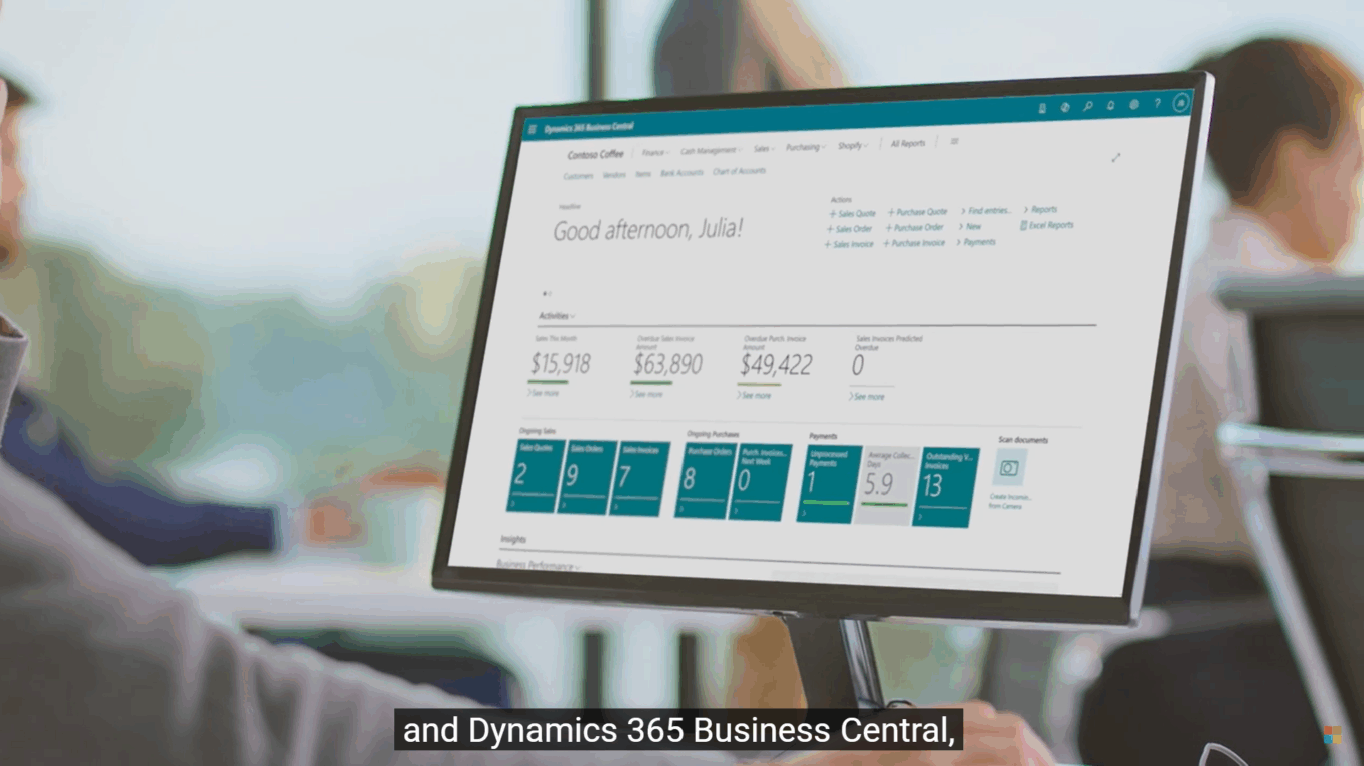 copilot w business central