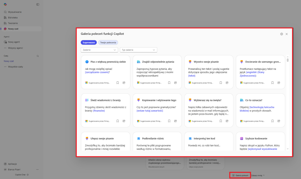 jak korzystać z copilot chat