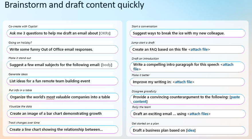 prompty które warto wykorzystać