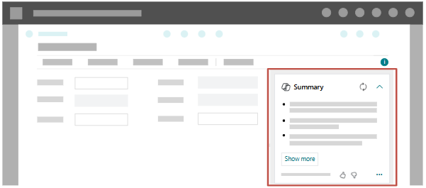 podsumowania copilot business central