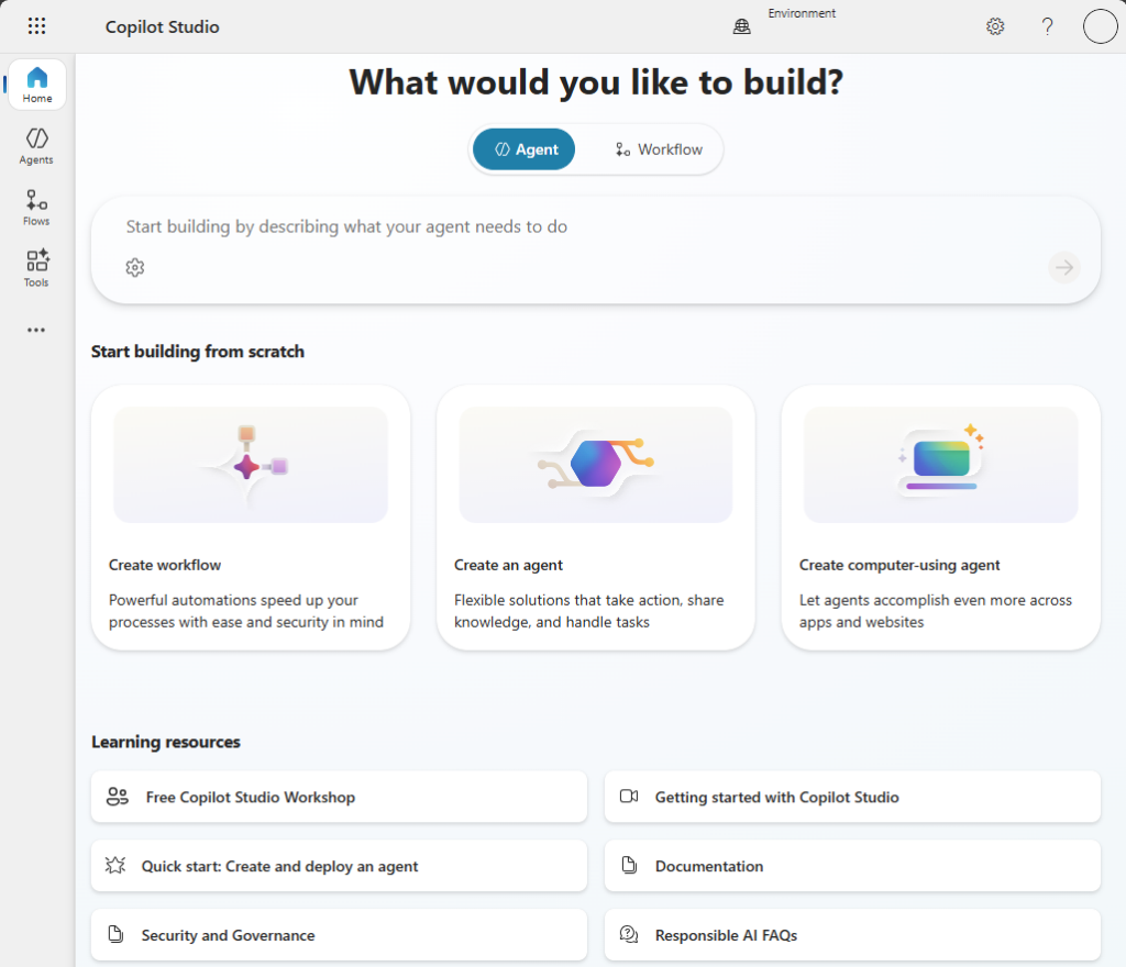 tworzenie agentów AI Microsoft